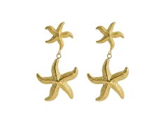 Marc Malone Výrazné náušnice Hvězdice Nebula Earrings MCE260735G