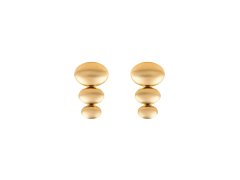 Marc Malone Pozlacené náušnice Amelie Gold Earrings MCE250216G