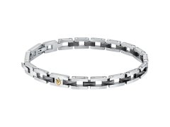 Maserati Fashion ocelový náramek pro muže Ceramic JM422ATZ16