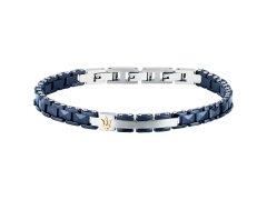 Maserati Modrý keramický náramek pro muže Ceramic JM426ATZ96