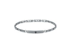 Maserati Pánský náramek z titanu a oceli Titanium JM426AXF06