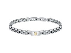 Maserati Pánský ocelový náramek Diamonds JM221ATY04
