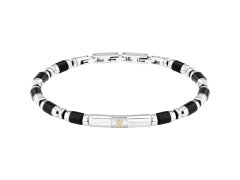 Maserati Moderní pánský náramek s&nbsp;achátem Iconic JM334AVD46