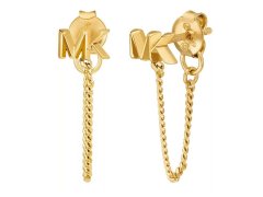 Michael Kors Fashion pozlacené visací náušnice Premium MKC1782710