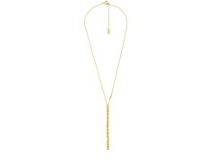 Michael Kors Fashion pozlacený náhrdelník Astor Link MKC170700710