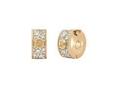 Michael Kors Luxusní pozlacené kruhové náušnice Premium MKJ0244710K