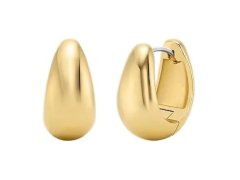Michael Kors Kruhové náušnice Teardrop Metallic Muse MKJ8579710