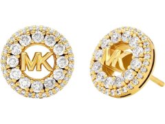 Michael Kors Pozlacené náušnice s kubickými zirkony MKC1827710