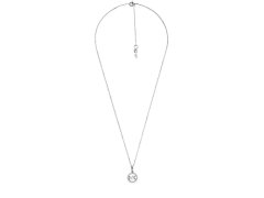 Michael Kors Stříbrný náhrdelník s třpytivým přívěskem MKC1108AN040 (řetízek, přívěsek)
