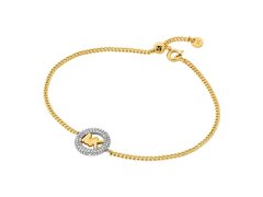 Michael Kors Stylový bicolor náramek se zirkony Premium MKJ8577931