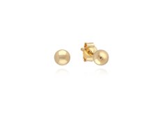 MOISS Minimalistické pecky ze žlutého zlata Gold EA001882