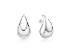 MOISS Módní stříbrné náušnice Tear Drop E0004913