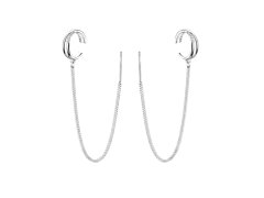 MOISS Řetízkové záušnice ze stříbra E0004290