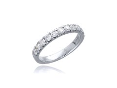MOISS Úchvatný diamantový prsten z&nbsp;bílého zlata RAL00172-P 56 mm