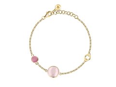 Morellato Dámský pozlacený náramek s&nbsp;kočičím okem Venezia SAZM16