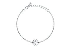 Morellato Dětský stříbrný náramek Čtyřlístek Dono SAZL05