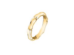 Morellato Elegantní pozlacený prsten z recyklovaného stříbra Essenza SAWA15 50 mm