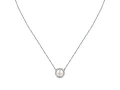 Morellato Elegantní stříbrný náhrdelník s perlou Perla SAER49