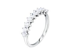 Morellato Elegantní stříbrný prsten s kubickými zirkony Tesori SAIW26601 50 mm