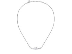 Morellato Jedinečný dámský náhrdelník s čirými zirkony Scintille SAQF06