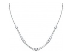 Morellato Luxusní náhrdelník s čirými zirkony Scintille SAQF01