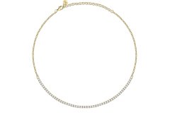 Morellato Luxusní pozlacený náhrdelník s zirkony Scintille SAQF04
