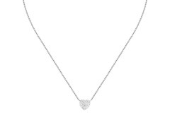 Morellato Něžný stříbrný náhrdelník Srdce se zirkony Nobile SAZK02
