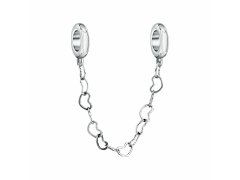 Morellato Ocelový bezpečnostní řetízek se srdíčky Drops SCZ1411