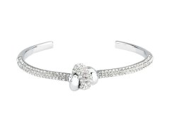 Morellato Ocelový otevřený náramek Uzel s&nbsp;krystaly Legame SAZO08