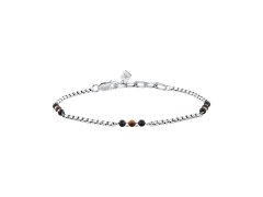 Morellato Ocelový pánský náramek s&nbsp;korálky Terra S1757