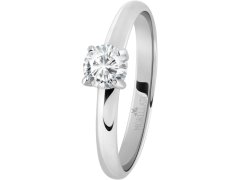 Morellato Ocelový prsten s krystalem Love Rings SNA42 56 mm