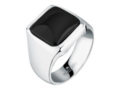Morellato Pánský ocelový prsten s achátem Pietre S17370 67 mm
