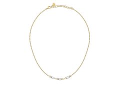 Morellato Pozlacený bicolor náhrdelník s korálky Colori SAXQ06
