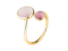 Morellato Pozlacený otevřený prsten s&nbsp;kočičím okem Venezia SAZM190 52 mm