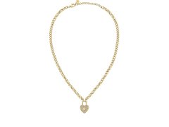 Morellato Romantický pozlacený náhrdelník s krystaly Abbraccio SABG25