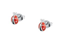 Morellato Stříbrné dívčí náušnice Berušky Dono SAZL11