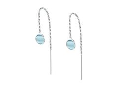 Morellato Stříbrné řetízkové náušnice s&nbsp;kočičím okem Venezia SAZM10