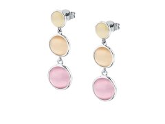 Morellato Stříbrné visací náušnice s&nbsp;kočičím okem Venezia SAZM23