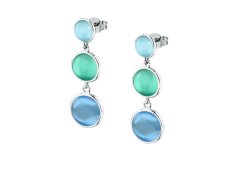 Morellato Stylové visací náušnice s&nbsp;kočičím okem Venezia SAZM08