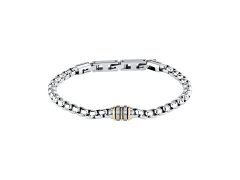 Morellato Stylový bicolor náramek s diamanty Venezia Diamonds SAUK08