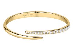 Morellato Stylový pevný náramek s&nbsp;krystaly Poetica SAUZ34