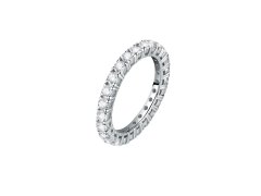 Morellato Třpytivý stříbrný prsten se zirkony Scintille SAQF161 54 mm
