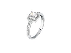 Morellato Třpytivý stříbrný prsten se zirkony Tesori SAIW1150 58 mm
