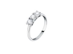 Morellato Třpytivý stříbrný prsten se zirkony Tesori SAIW1220 56 mm