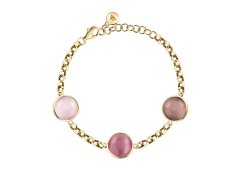 Morellato Výrazný pozlacený náramek s&nbsp;kočičím okem Venezia SAZM15