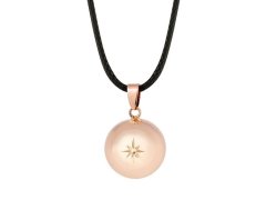 MUMMY BELL Dlouhý dámský náhrdelník s&nbsp;pozlacenou rolničkou Astra ASM20