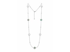 Oliver Weber Luxusní dlouhý náhrdelník s kubickými zirkony Candor Freedom 12376