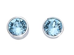 Oliver Weber Náušnice se světle modrými krystaly Ocean Uno 22623 202