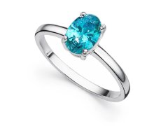 Oliver Weber Půvabný stříbrný prsten Smooth 63265 61 mm