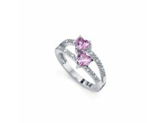 Oliver Weber Romantický prsten s kubickými zirkony Bhumi Magic Blossoms 41179 S (49 - 52 mm)